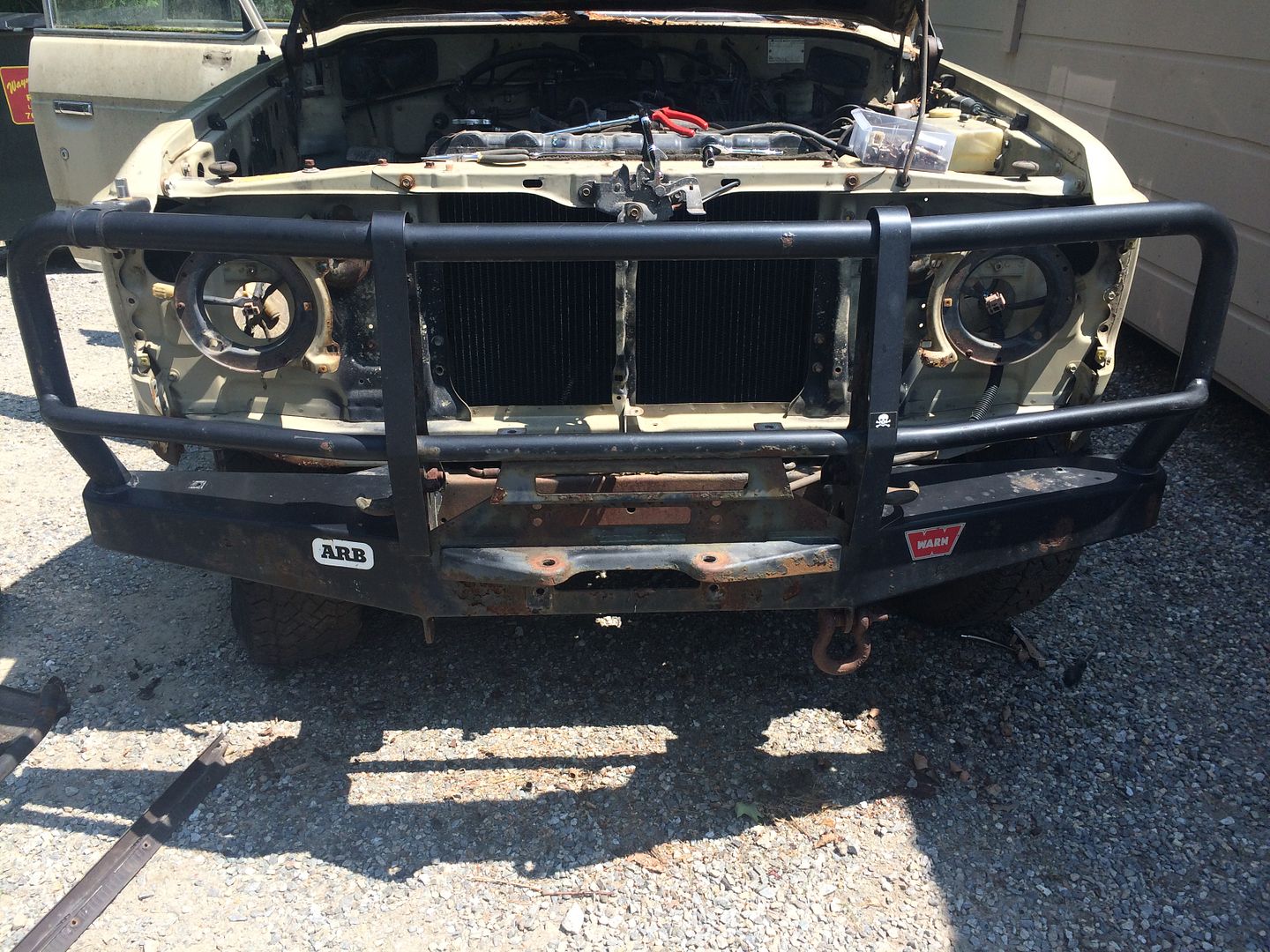 Fj60/62 ARB front Bumper Expedition Portal